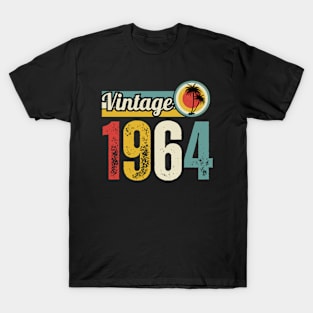 Vintage 1964 | 56 Years Old Gifts Vintage,1964 Birthday T-Shirt